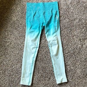 Gymshark ombré seamless leggings size medium